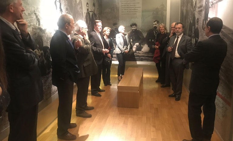 Visit of the Consular Corps of Thessaloniki to the Museum of the Macedonian Struggle